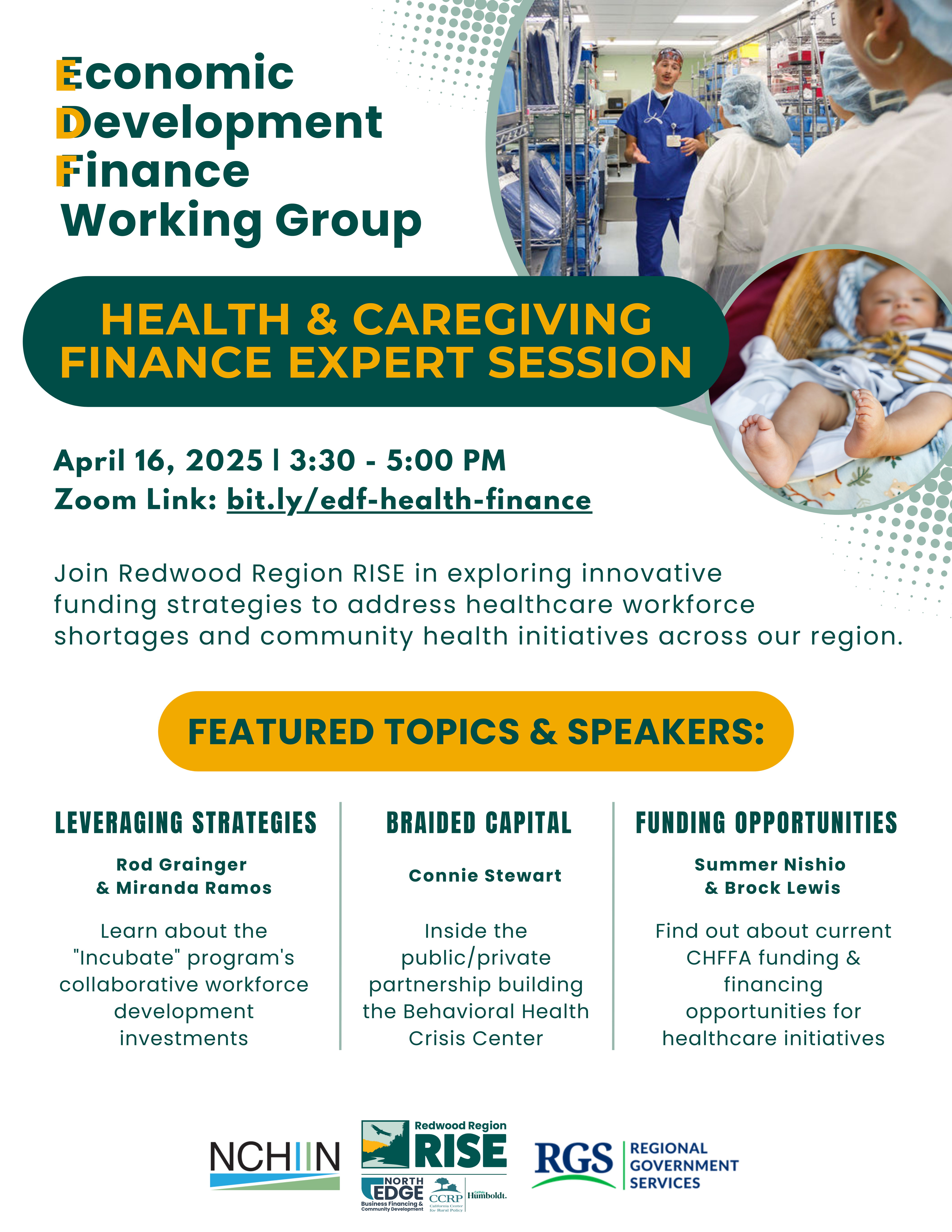 Redwood Region RISE - EDF WG Health & Caregiving Session