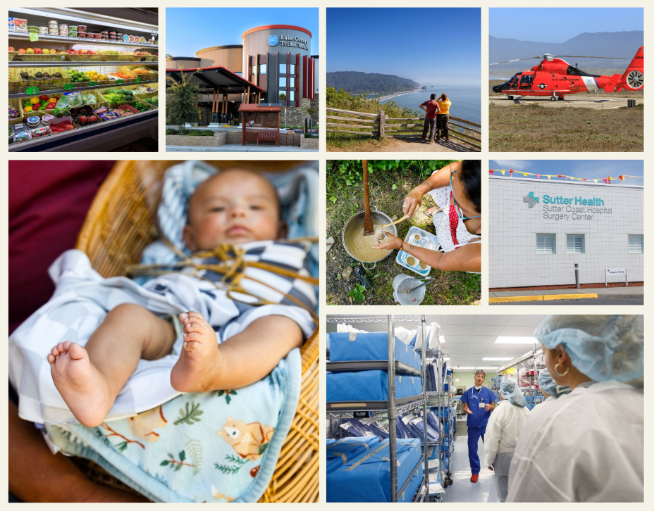Redwood Region RISE - Health and Caregiving - Collage