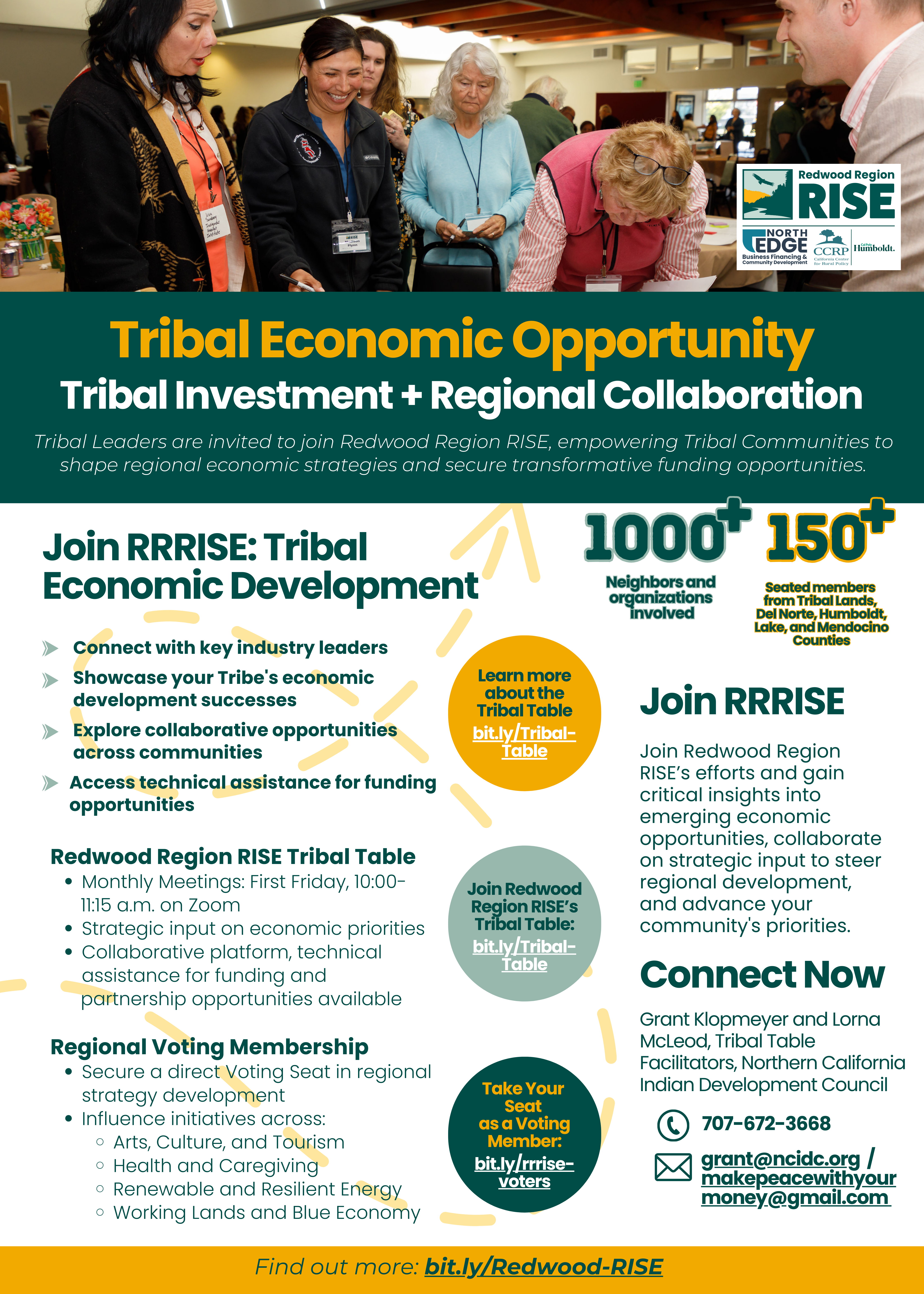 Redwood Region RISE - Tribal Table Outreach and Engagement